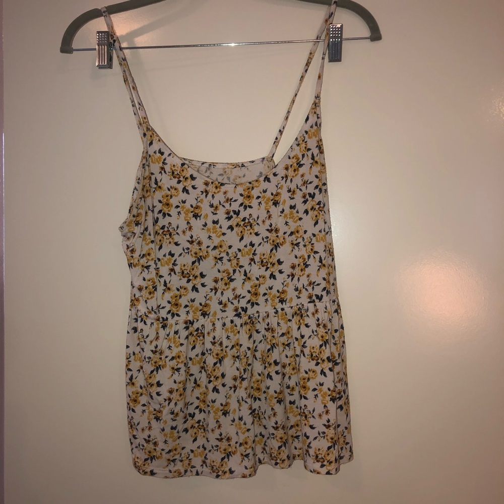 AE floral tank